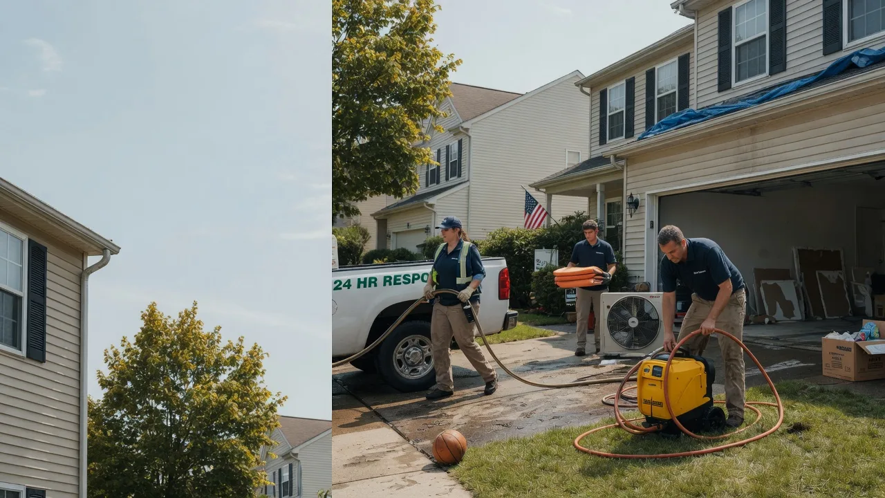 Emergency Water Damage Restoration in Villanova, PA near me